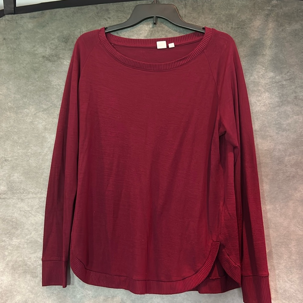 Burgundy Sweater